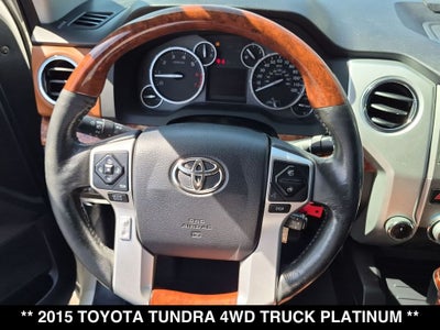 2015 Toyota Tundra Platinum 5.7L V8