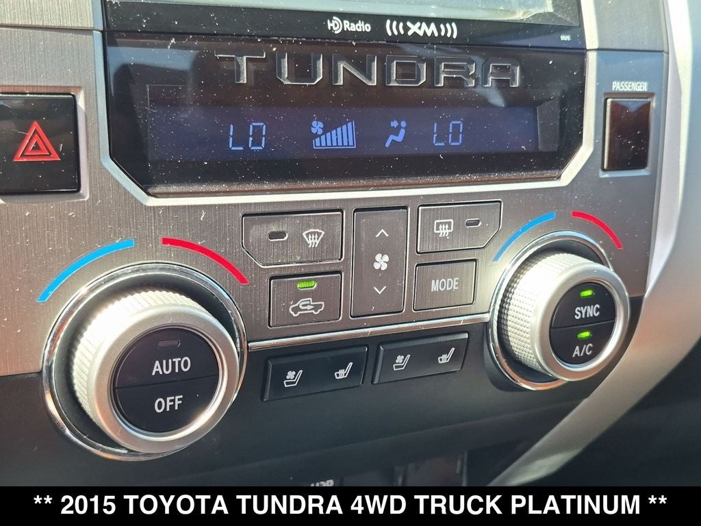2015 Toyota Tundra Platinum 5.7L V8