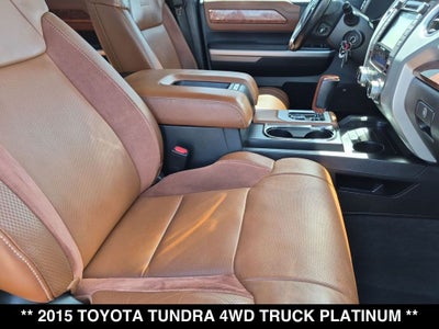2015 Toyota Tundra Platinum 5.7L V8
