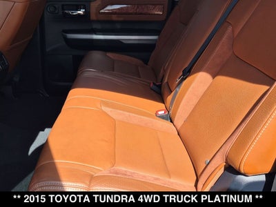 2015 Toyota Tundra Platinum 5.7L V8