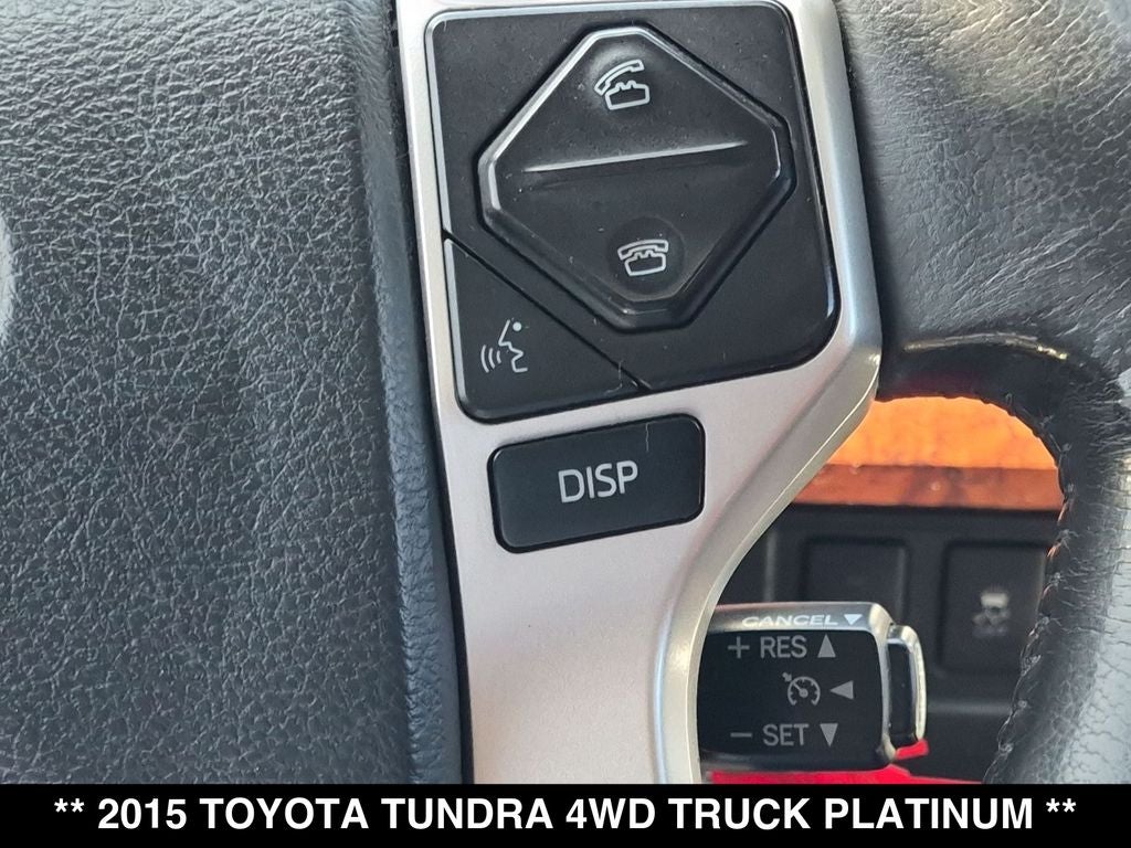 2015 Toyota Tundra Platinum 5.7L V8
