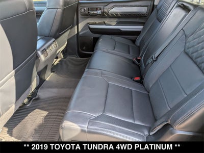 2019 Toyota Tundra Platinum 5.7L V8