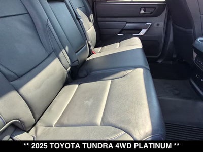 2025 Toyota Tundra Platinum
