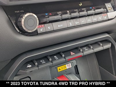 2023 Toyota Tundra Hybrid TRD Pro