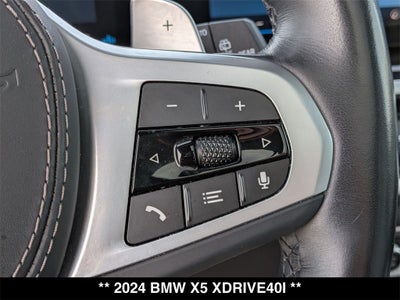 2024 BMW X5 xDrive40i