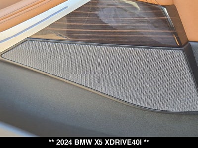 2024 BMW X5 xDrive40i