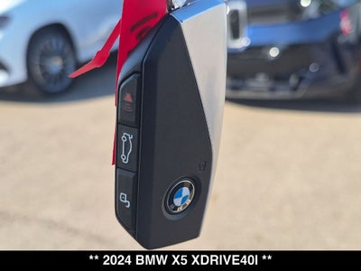 2024 BMW X5 xDrive40i