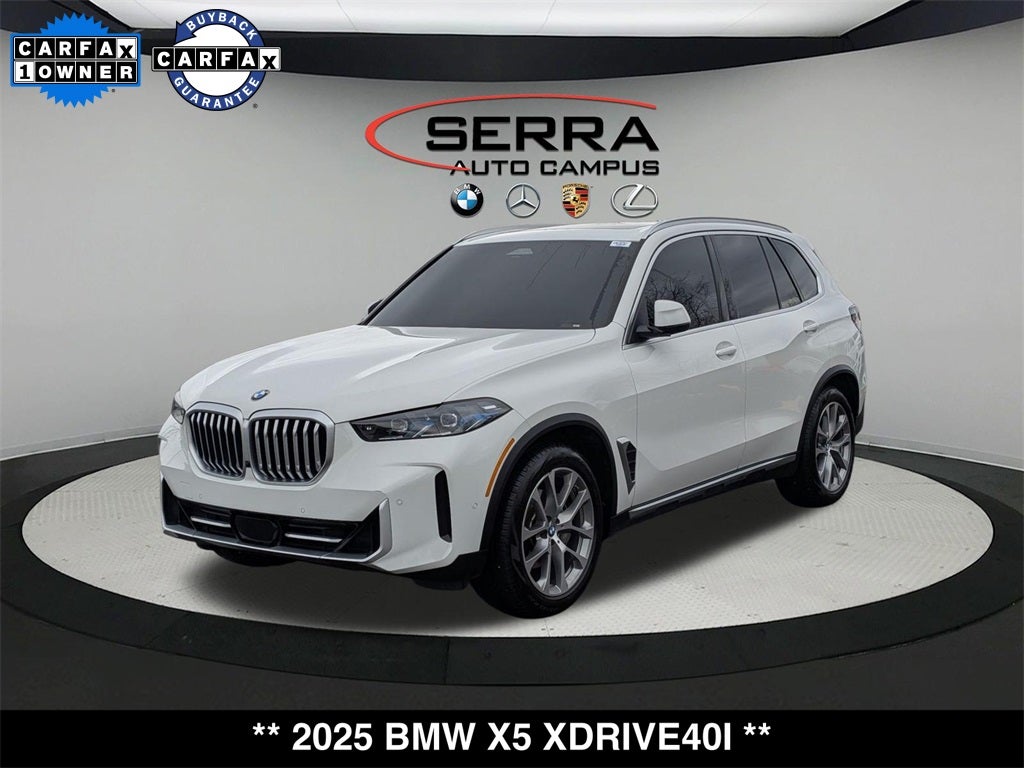 2025 BMW X5 xDrive40i