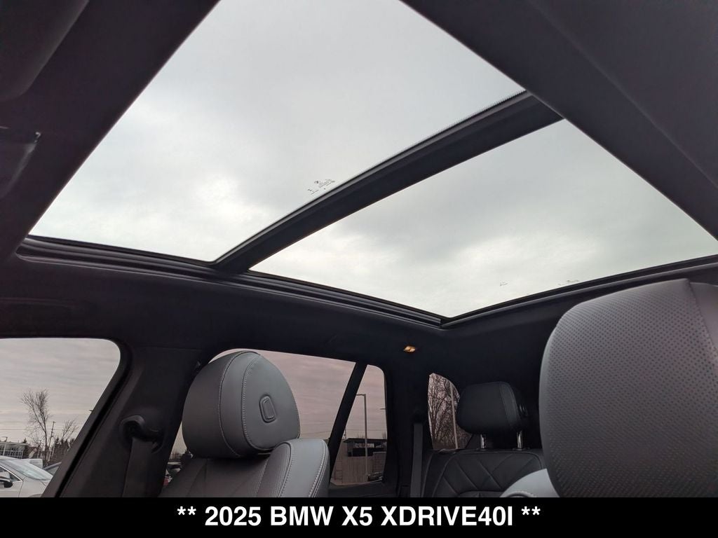 2025 BMW X5 xDrive40i