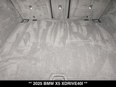 2025 BMW X5 xDrive40i