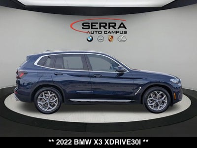 2022 BMW X3 xDrive30i