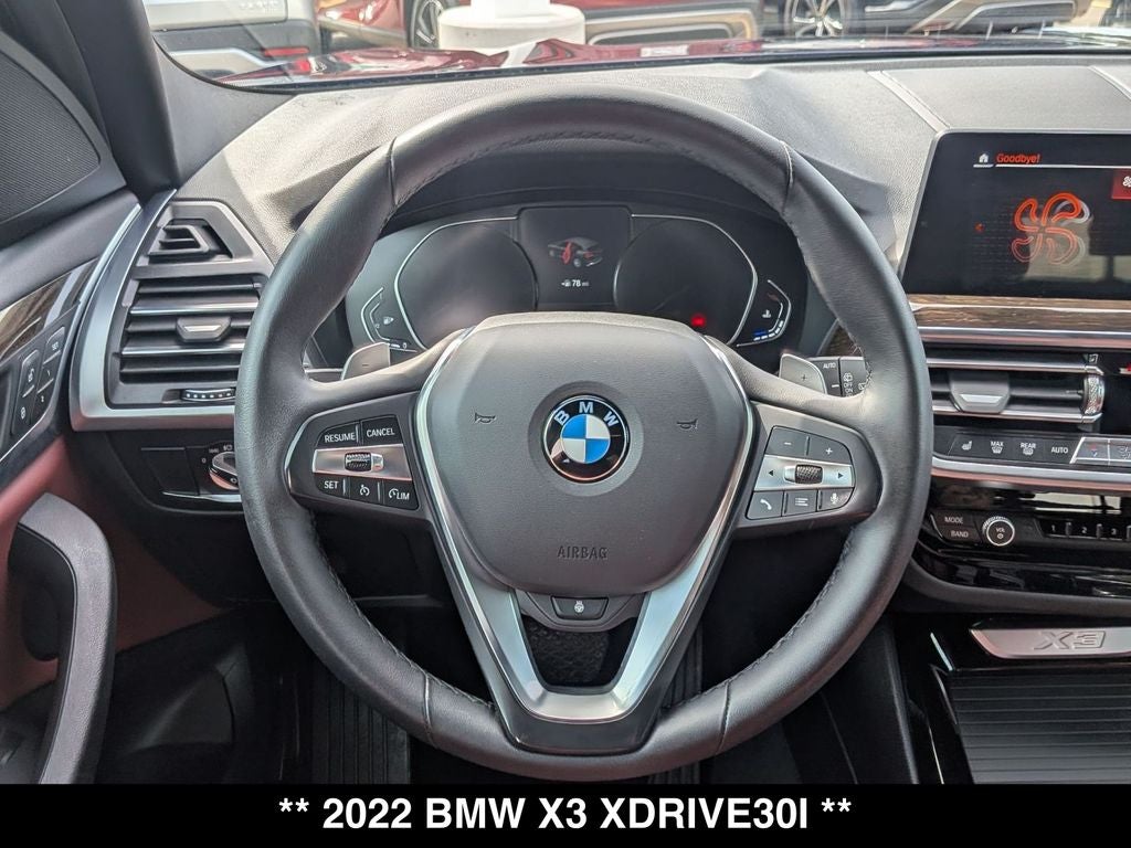 2022 BMW X3 xDrive30i