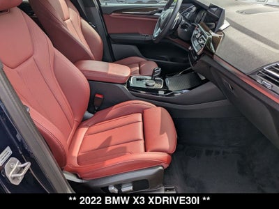 2022 BMW X3 xDrive30i
