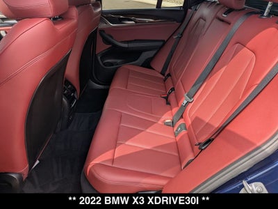 2022 BMW X3 xDrive30i