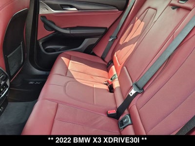 2022 BMW X3 xDrive30i
