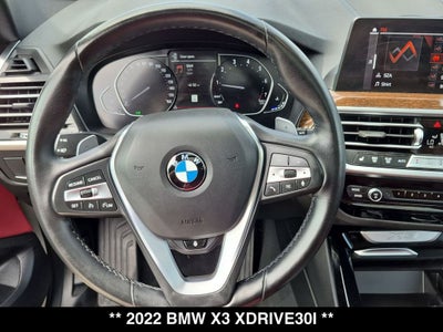 2022 BMW X3 xDrive30i
