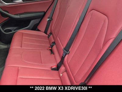 2022 BMW X3 xDrive30i