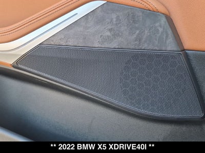 2022 BMW X5 xDrive40i M Sport
