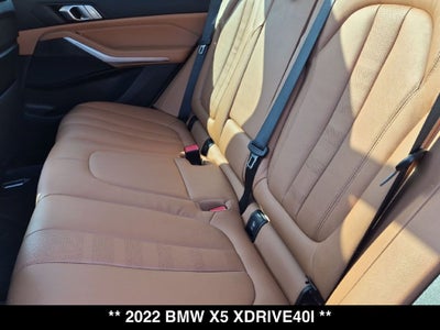 2022 BMW X5 xDrive40i M Sport
