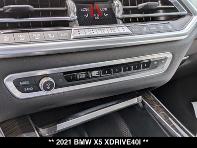 2021 BMW X5 xDrive40i