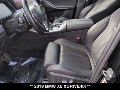2019 BMW X5 xDrive40i