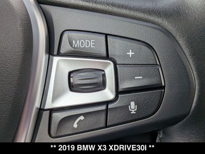 2019 BMW X3 xDrive30i