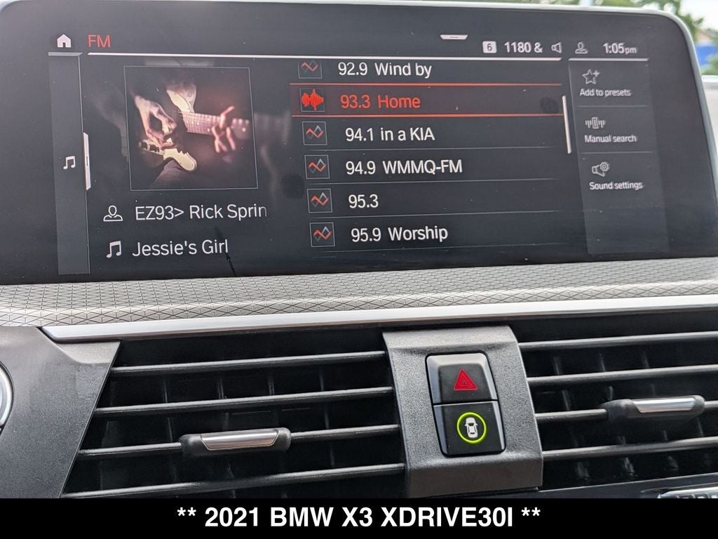 2021 BMW X3 xDrive30i M Sport