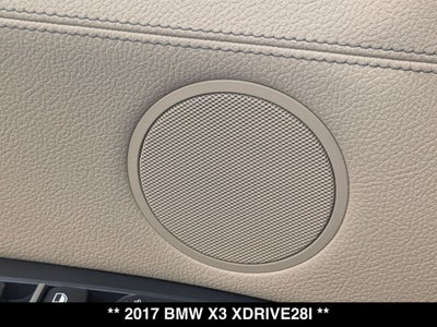 2017 BMW X3 xDrive28i