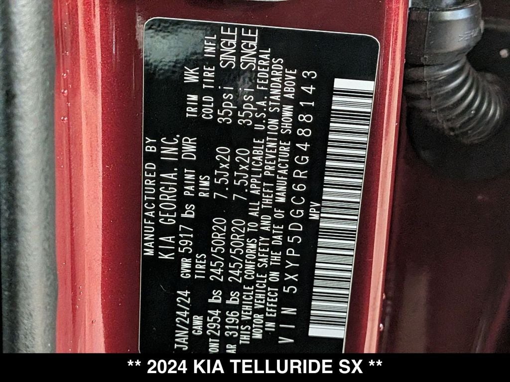 2024 Kia Telluride SX