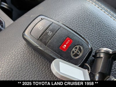 2025 Toyota Land Cruiser 1958