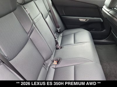2026 Lexus ES PREMIUM AWD