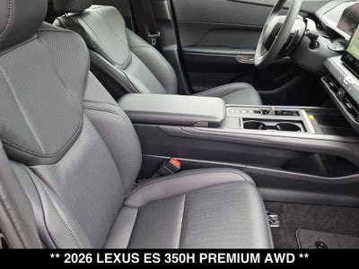 2026 Lexus ES PREMIUM AWD
