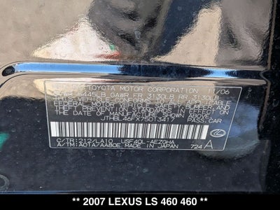 2007 Lexus LS 460