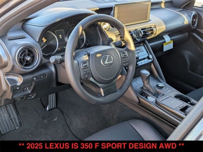 2025 Lexus IS F SPORT DESIGN AWD