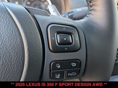 2025 Lexus IS F SPORT DESIGN AWD