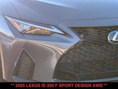 2025 Lexus IS F SPORT DESIGN AWD
