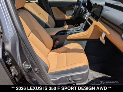 2026 Lexus IS F SPORT DESIGN AWD