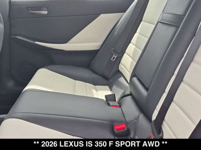 2026 Lexus IS F SPORT AWD