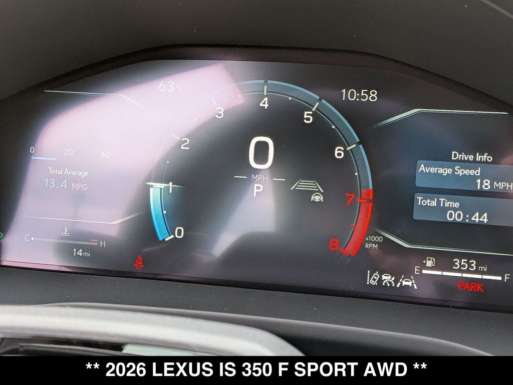 2026 Lexus IS 350 F SPORT