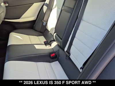 2026 Lexus IS F SPORT AWD