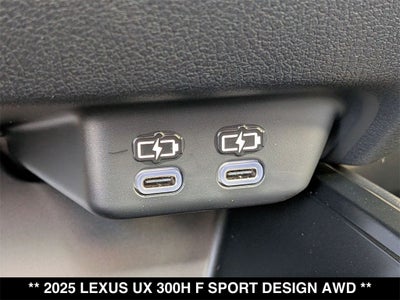 2025 Lexus UX F SPORT DESIGN AWD