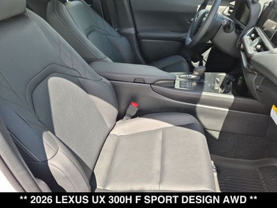 2026 Lexus UX F SPORT DESIGN AWD