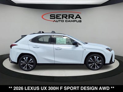 2026 Lexus UX F SPORT DESIGN AWD