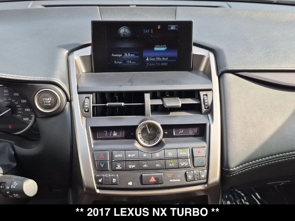 2017 Lexus NX 200t