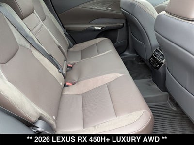 2026 Lexus RX LUXURY AWD