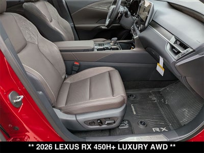 2026 Lexus RX LUXURY AWD
