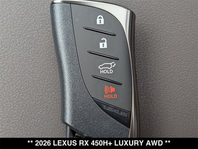 2026 Lexus RX LUXURY AWD