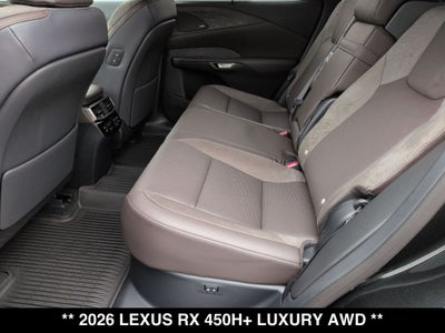 2026 Lexus RX LUXURY AWD