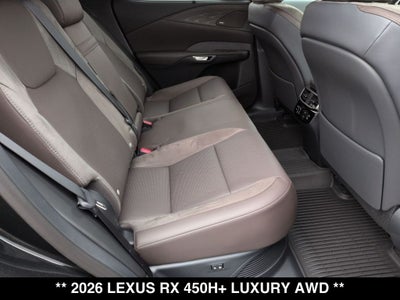 2026 Lexus RX LUXURY AWD