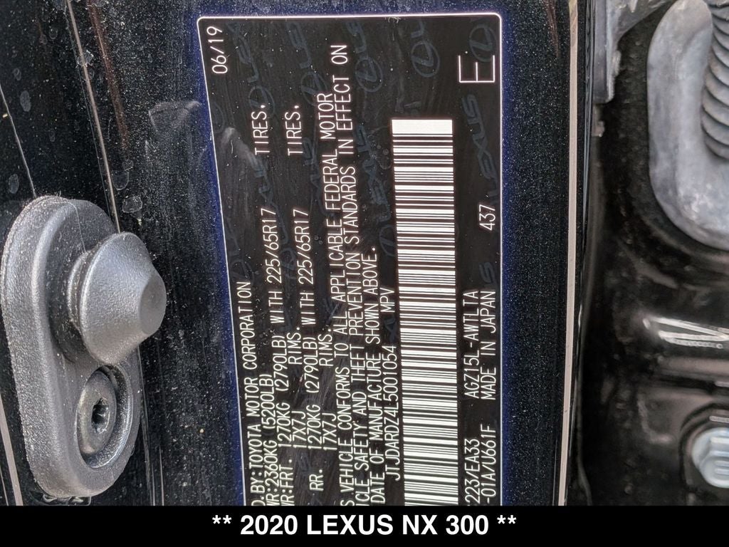 2020 Lexus NX 300 Base